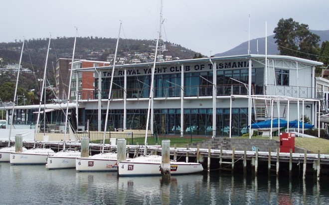 Royal Yacht Club of Tasmania, venue of B14 World Championships  © Richard Fisher